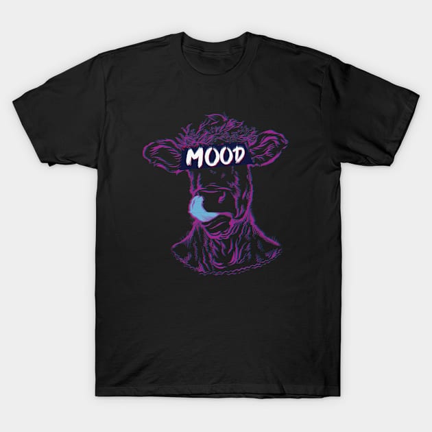 cow glitch T-Shirt by Johan13